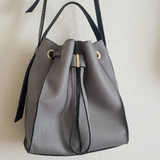 ザラ(ZARA)のZARA　bag アイスブルー　最終値下げ(ハンドバッグ)