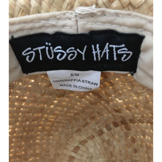 STUSSY(ステューシー)のSTUSSY ストローハット レディースの帽子(麦わら帽子/ストローハット)の商品写真