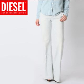 ディーゼル(DIESEL)のDIESEL ワイドパンツ ストライプ(カジュアルパンツ)