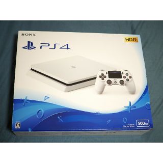 プレイステーション4(PlayStation4)のPlayStation4 プレステ ホワイト 白 500GB 新品未使用(家庭用ゲーム機本体)