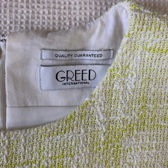 GREED(グリード)のGREED ツイード トップス レディースのトップス(カットソー(半袖/袖なし))の商品写真