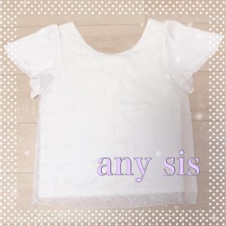 エニィスィス(anySiS)のany sis(Tシャツ(半袖/袖なし))