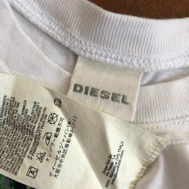 DIESEL(ディーゼル)のdiesel ディーゼル キッズ 100 4Y 本物 長袖 新品同様  Tシャツ キッズ/ベビー/マタニティのキッズ服男の子用(90cm~)(Tシャツ/カットソー)の商品写真