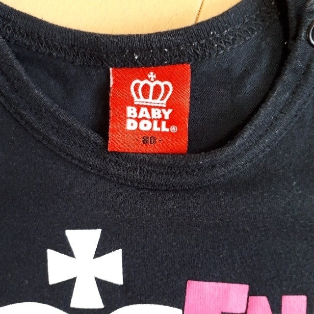 BABYDOLL(ベビードール)のBABY DOLL  Tシャツ 80㌢ キッズ/ベビー/マタニティのベビー服(~85cm)(Ｔシャツ)の商品写真