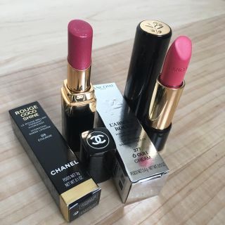 シャネル(CHANEL)のピンク系 口紅 2本セット(口紅)