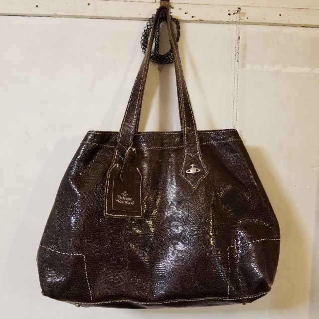 【美品】VivienneWestwood★レザートートバッグトートバッグ