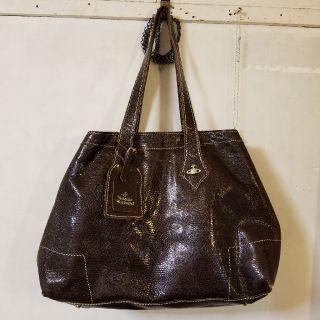 ヴィヴィアンウエストウッド(Vivienne Westwood)の【美品】VivienneWestwood★レザートートバッグ(トートバッグ)