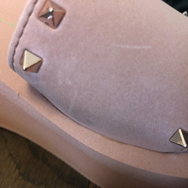 eimy istoire(エイミーイストワール)のスタッズスライドサンダル PINK  レディースの靴/シューズ(サンダル)の商品写真