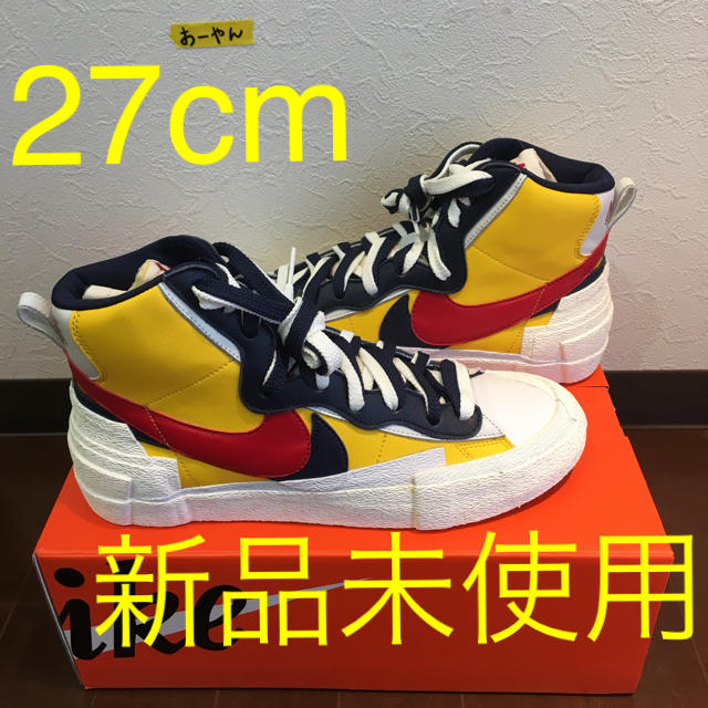 【国内正規】SACAI × NIKE BLAZER MID 27cm