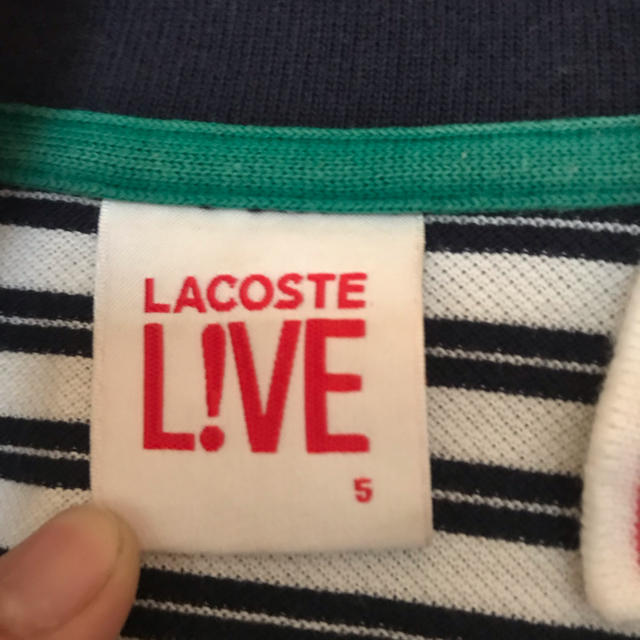 LACOSTE(ラコステ)のラコステLACOSTEポロシャツ5（Lサイズ相当） メンズのトップス(ポロシャツ)の商品写真