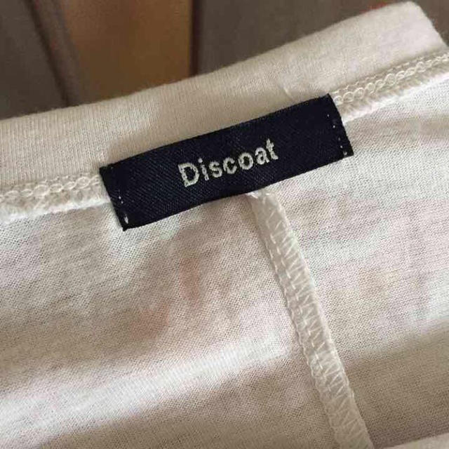 Discoat(ディスコート)のDiscoat ドルマントップス レディースのトップス(Tシャツ(半袖/袖なし))の商品写真