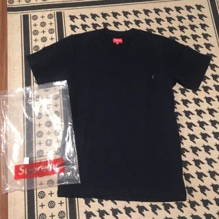 シュプリーム(Supreme)の再出品済 supreme ポケットtee  Tシャツ  ネイビー(Tシャツ/カットソー(半袖/袖なし))