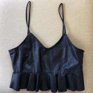 ザラ(ZARA)のZARA★ビスチェ★レザーS(その他)