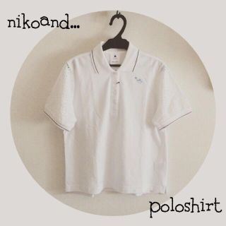 ニコアンド(niko and...)の＊nikoand袖レースポロシャツ＊(Tシャツ(半袖/袖なし))