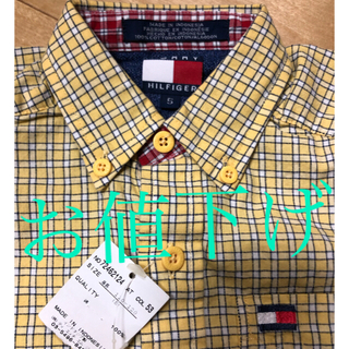 トミーヒルフィガー(TOMMY HILFIGER)の⭐︎新品未使用⭐︎トミーヒルフィガー 半袖 シャツ (Tシャツ/カットソー)