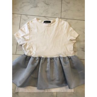 バーニーズニューヨーク(BARNEYS NEW YORK)のRie様専用ヨーコチャンフリルTシャツ(カットソー(半袖/袖なし))