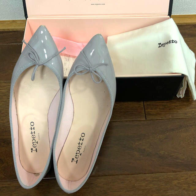 repetto(レペット)の百貨店購入☆ レペット ブリジットパテント 36 レディースの靴/シューズ(バレエシューズ)の商品写真