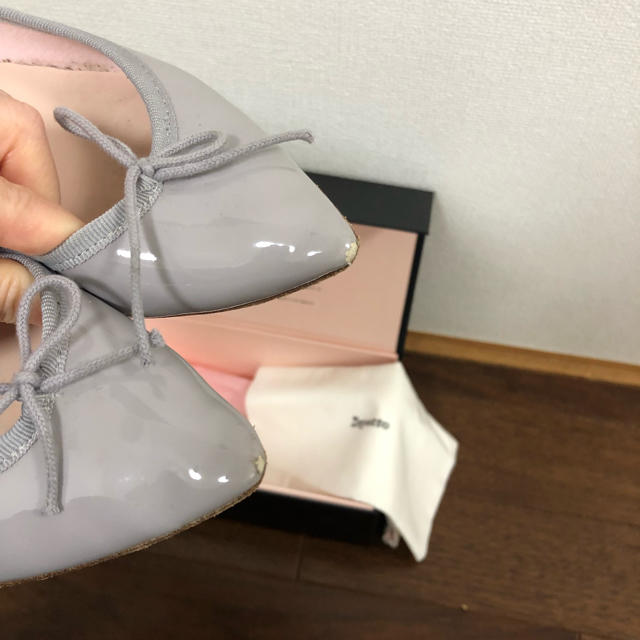 repetto(レペット)の百貨店購入☆ レペット ブリジットパテント 36 レディースの靴/シューズ(バレエシューズ)の商品写真