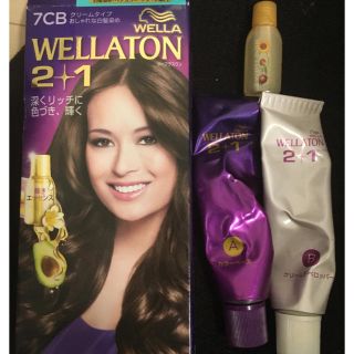 ウエラ(WELLA)のウエラ ウエラトーン ツープラスワン 7CB クリームタイプ 白髪染め (白髪染め)