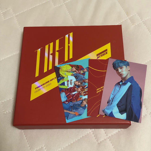 ATEEZ CD  (ILLUSION VER.) ユノ トレカセット エンタメ/ホビーのCD(K-POP/アジア)の商品写真