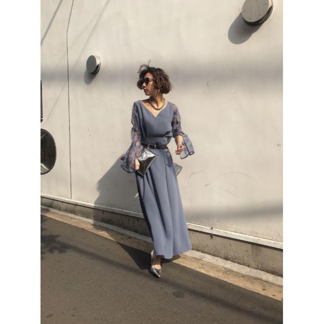 Ameri VINTAGE - ☆ 新品 結婚式 AMERI LACE SLEEVE REFINED DRESSの通販 by 洋服大好き🤗