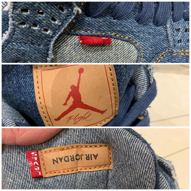 NIKE(ナイキ)の超美品★AIR JORDAN 4 RETRO LEVIS NRG★31cm メンズの靴/シューズ(スニーカー)の商品写真