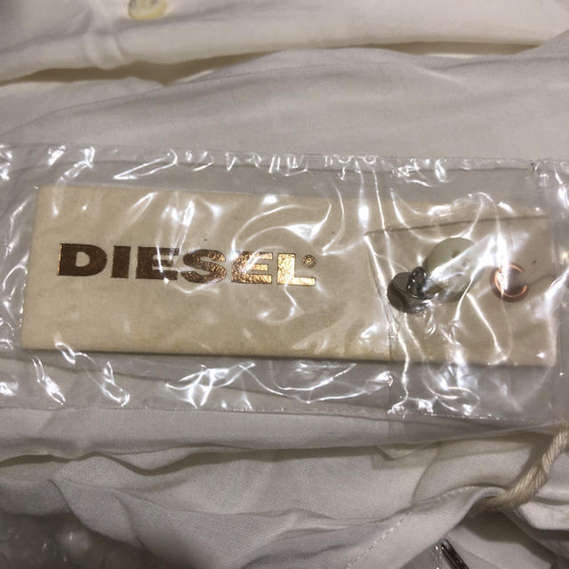 DIESEL(ディーゼル)の新品未使用☆ロング丈ノースリーブリボンタイブラウス レディースのトップス(シャツ/ブラウス(半袖/袖なし))の商品写真