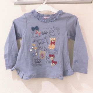 メゾピアノ(mezzo piano)のmezzo piano 100 新品未使用 タグ付き ロンT(Tシャツ/カットソー)