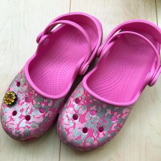 クロックス(crocs)のクロックス  サンダル 19センチ C13(サンダル)