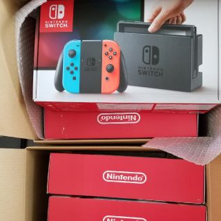 ニンテンドースイッチ(Nintendo Switch)のNintendo Switch　ネオンカラー 17台(家庭用ゲーム機本体)