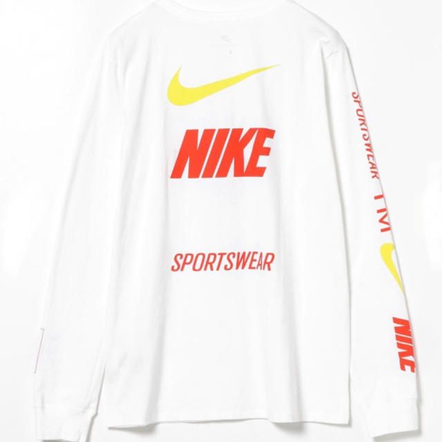 NIKE - NIKE ナイキ NSW Tシャツ ロンT ホワイト US Mサイズの通販 by