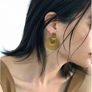 トゥデイフル(TODAYFUL)の【新品】’19TODAYFUL クリアリングピアス トゥデイフル夏秋アクセサリー(ピアス)