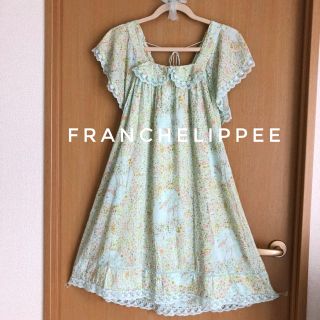 フランシュリッペ(franche lippee)のフランシュリッペ ミント色 ワンピース(ひざ丈ワンピース)