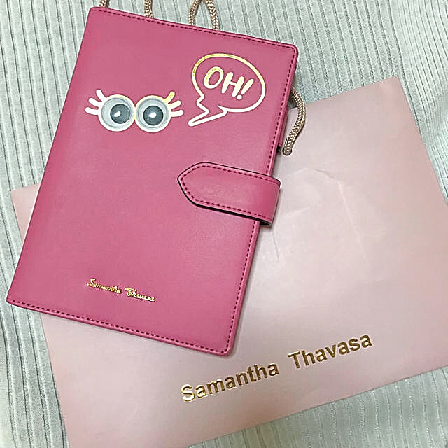 Samantha Thavasa(サマンサタバサ)のSamantha Thavasa 手帳カバー ハンドメイドの文具/ステーショナリー(ブックカバー)の商品写真
