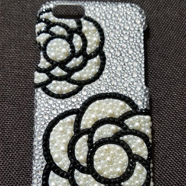 デコケース iPhone 6 6s 花柄