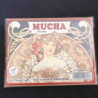 【新品、未開封】MUCHA  トランプ(トランプ/UNO)