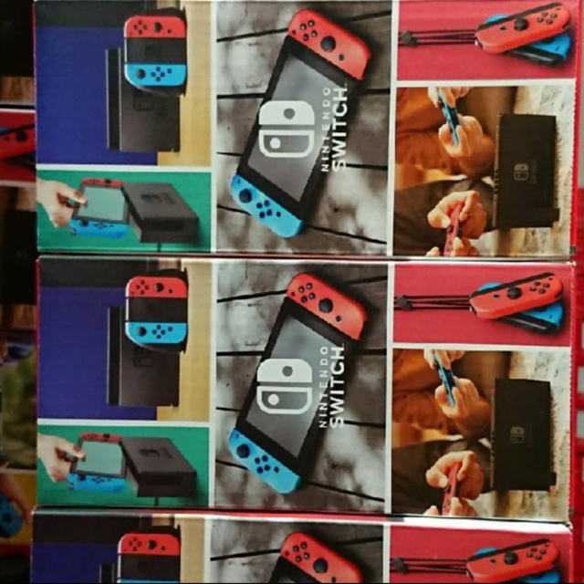 Nintendo Switch ネオン １４台　保証印無し 新品未開封