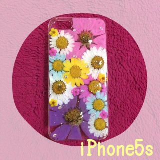 押し花iPhoneケース(モバイルケース/カバー)