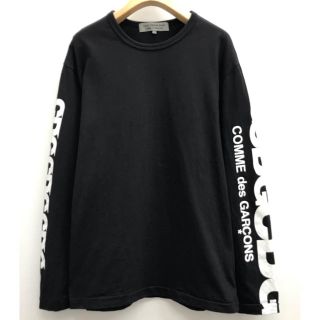 コムデギャルソン(COMME des GARCONS)のコムデギャルソン COMMEdesGARCONS 袖ロゴ 長袖 Tシャツ TEE(Tシャツ/カットソー(七分/長袖))