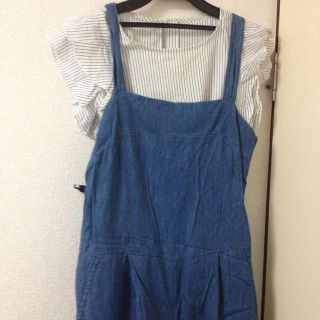 グローブ(grove)のデニムサロペット(その他)