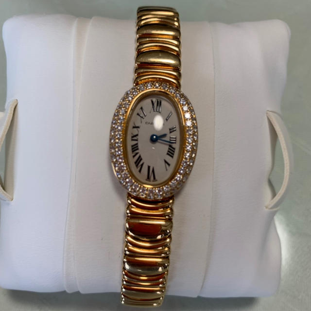 Cartier(カルティエ)のせさみ様専用【カルティエ】ミニベニュワール ダイヤイエローゴールド レディースのファッション小物(腕時計)の商品写真