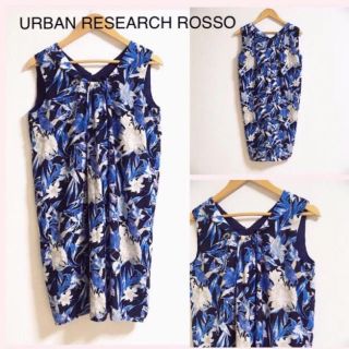 アーバンリサーチロッソ(URBAN RESEARCH ROSSO)のURBAN RESEARCH ROSSO ひざ丈 ワンピース(ひざ丈ワンピース)