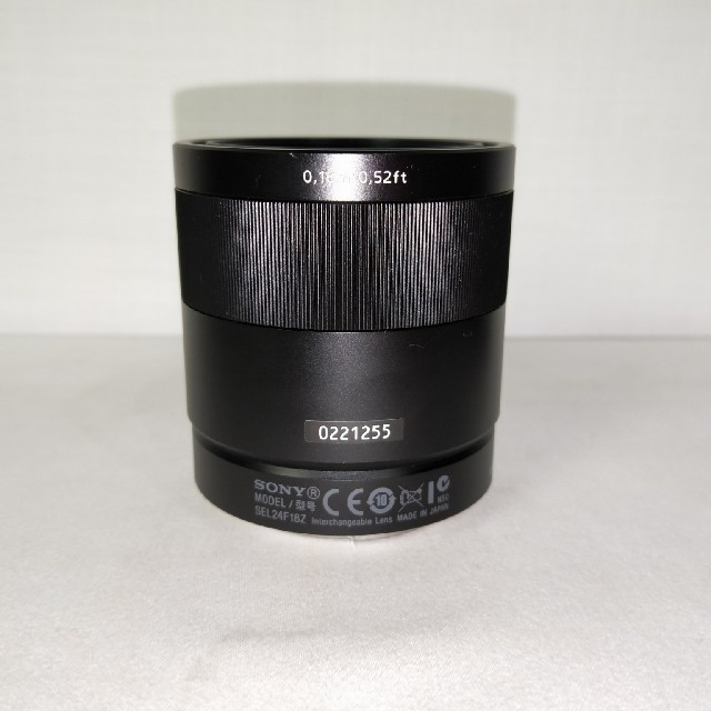 SONY SEL24F18Z Sonnar T* E 24mm F1.8 ZAカメラ