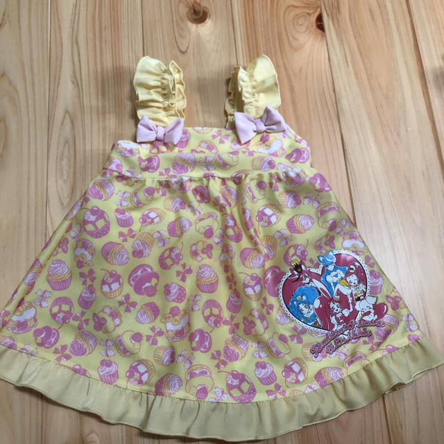 BANDAI(バンダイ)のプリキュア  水着  100 キッズ/ベビー/マタニティのキッズ服女の子用(90cm~)(水着)の商品写真