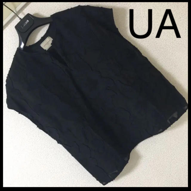 UNITED ARROWS(ユナイテッドアローズ)の18SS◆ユナイテッド アローズ◆ジャカード スリットネック ブラウス 花柄 F レディースのトップス(シャツ/ブラウス(半袖/袖なし))の商品写真