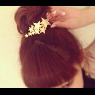 星くずバレッタ♡(バレッタ/ヘアクリップ)