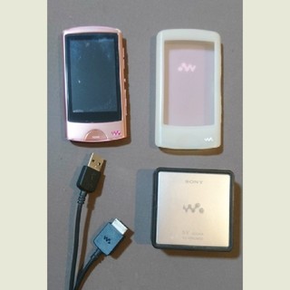 ウォークマン(WALKMAN)のWALKMAN　64GB　本体・カバー・充電器・USBケーブル付き(ポータブルプレーヤー)