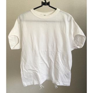 トーガ(TOGA)のTOGA PULLA トーガプルラ バックフリンジカットソー(Tシャツ(半袖/袖なし))