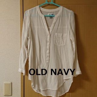 オールドネイビー(Old Navy)の★格安 OLDNAVY（オールドネイビー）白シャツ★(シャツ/ブラウス(長袖/七分))