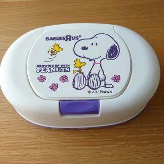 スヌーピー(SNOOPY)のベビザラス☆スヌーピー おしりふきケース(ベビーおしりふき)